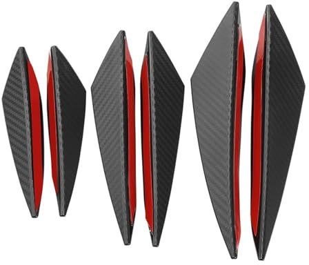 Frontlippe Frontspoiler Auto-Frontstoßstangen-Lippendiffusor Für Seat Für Leon Mk3 5F Für Ibiza 6j 6l 1P 1M Für Ateca Für Arona Für Cupra Für Formrentor Für Sportcoupe 6-tlg Frontstoßstange Spoiler(Ca