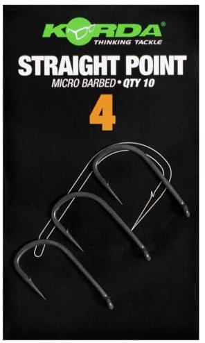 Korda Straight Point Micro Barbed Qty 10