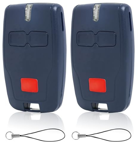 2 Pezzi Telecomando BFT per Porta del Garage per Mitto 2B RCB, Kleio, Ghibli, TRC 2, Rolling Code, 2 Canali con 2 Pulsanti, Compatibile con BFT Mitto 2, Tecnologia di Sicurezza per Porte Automatiche