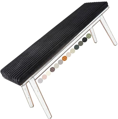 HKJGNH Bankauflage, 5CM Dicke Cord Bankkissen, Waschbare Sitzauflage Sitzkissen Bank, Stuhlkissen Bankpolster, Gartenbank Auflage Outdoor, Sitzpolster Bankpolster für Küche Esszimmer(#13,120x30x5cm)