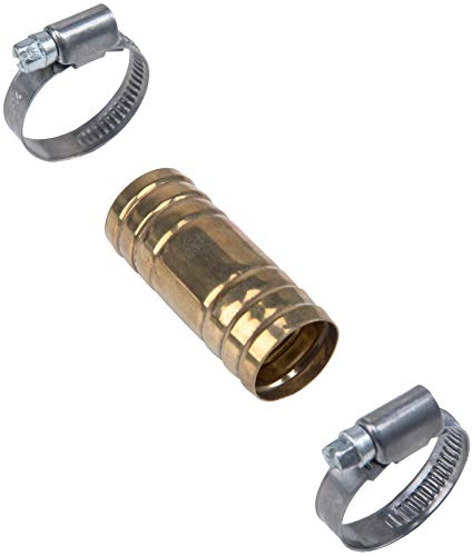 Cornat TEC308403 Schlauchverbinder Ø 26 mm - Mit 2 Schlauchschellen Ø 20 - 32 mm (1 Zoll)