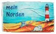 Flagge Mein Norden - 90 x 150 cm