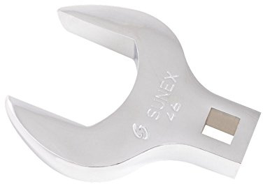 Sunex 97446A 1/2 Drive 46 mm Fully Polished Jumbo Straight Crowfoot Wrench