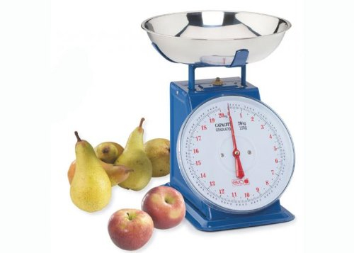 bilancia da cucina multiuso blu 20kg/100g eva collection