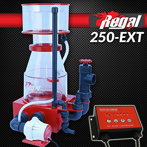 OCTO Pompes à Eau pour Aquarium Skimmer Externe Regal 250-E avec Pompe Divers 6-S jusqu'à 2.400 L