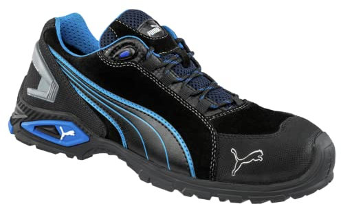 Puma 642750–256–46, Sicherheitsschuhe Rio S3 SRC, flach, Größe 46, schwarz