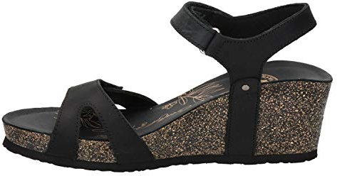 Panama Jack Julia Basics, Sandali con Cinturino alla Caviglia Donna, Nero (Negro B1), 37 EU