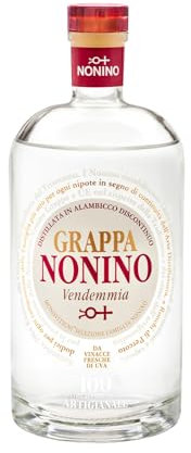 Distillerie Nonino dal 1897, Grappa Monovitigni Vendemmia bianca 40° distillata artigianalmente - bottiglia in vetro da 500 ml