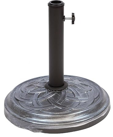Redwood Leisure 12Kg Parasol Base-Metal Effect