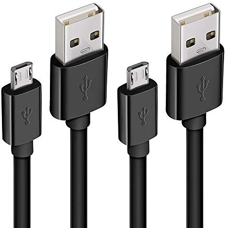 Kindle Fire USB Charging Cable - [2-Pack] 5FT Kindle Fire HD HDX 6 7 8.9 9.7, Fire 7 8 10 Tablet & Kids Edition, All New Fire, Echo Dot, Oasis, Voyage Ereader Charger Cable Cord Replacement