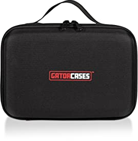 Gator Cases Leichter Eva-Transportkoffer passgenau und kompatibel zum Shure SM7B Gesangsmikrofon, schwarz (G-MIC-SM7B-EVA)