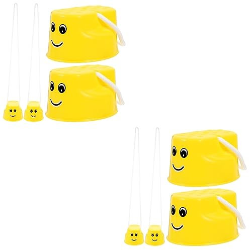 SAFIGLE Handschnur Spiel 8 STK Stelzen Für Kinder Lernspielzeug Kinderspielzeug Puzzle-Spielzeug Spielzeug Für Kinder Interaktives Gleichgewichtsspielzeug Kleinkind Balance Hüpfende Schuhe Plastik