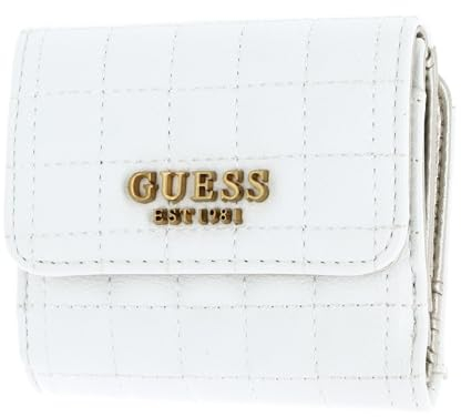 GUESS Tia Card Case & Coin Purse White