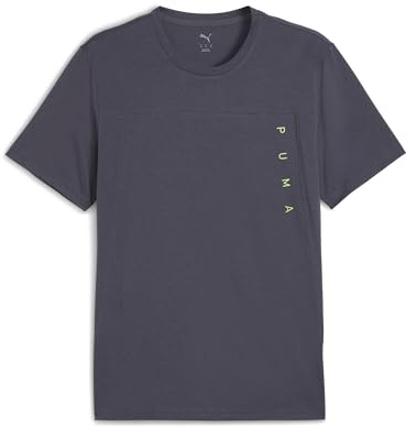 PUMA Unisex M TAD TECH Triblend Tee T-Shirts, Galactic Gray, XL