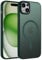 ORDA für iPhone 15 Plus Hülle 6.7 Zoll Kompatibel mit MagSafe,Magnetisch Handyhülle für iPhone 15 Plus Case Durchscheinende Matt Rückseite Dünn Stoßfest Schutzhülle Grün