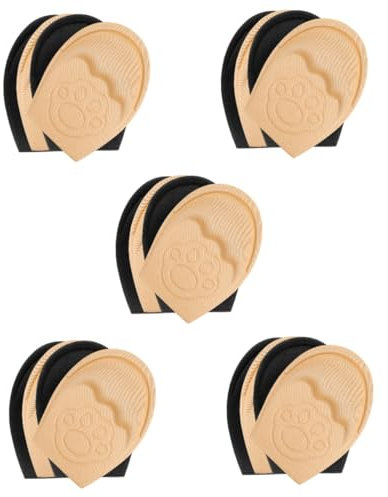 Beaupretty 5 Sätze Zehenstecker Hohe Fersenpolster Vorfußschützer Damen Schuhpolster Schuh Vorfußpolster Vorfußkissen Aufkleber Für Lose Schuhe Fußkissen Pads Instant-nudeln 2 Paar * 5