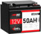 LANGZEIT Akku 12V 50Ah Gel Blei-Akku Profi Blei-Batterie Solar Boot Elektromobil Rollstuhl ersetzt LC-P1238APG LC-X1238APG LC-X1238APG 38Ah 40Ah 45Ah