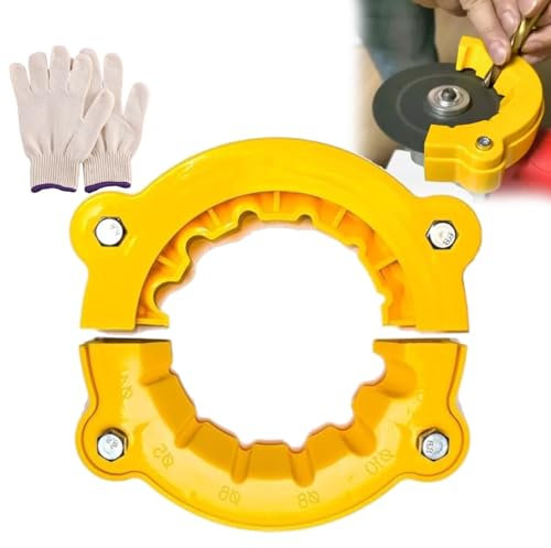 2025 New Drill Bit Sharpener, Drill Bit Grinding Attachment, Angle Grinder Grinding Bit Support, Precision Drill Bit Sharpening Guide Tool, Portable Grinding and Polishing Auxiliary Tools (2 Pcs)