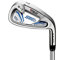 Junior Golf Club, 7# Golf Iron Right Handed with Graphite Shaft, Kids Golf Club Iron for Boys Girls (for 9-12Y,Blue)