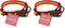 Collar para Perros Medianos T2-28 - 55 x 1,5 cm - Fabricado en Nylon - Diseño Bandera de España - Talla M - Muy Resistente y Confortable - Accesorios para Perros - Consentida (Paquete de 2)