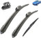 Coche Escobilla Limpiaparabrisas para Peugeot 206 SW 2002-2006 Juego de Parabrisas Escobillas Parabrisas Ventana Cepillo de Lluvia