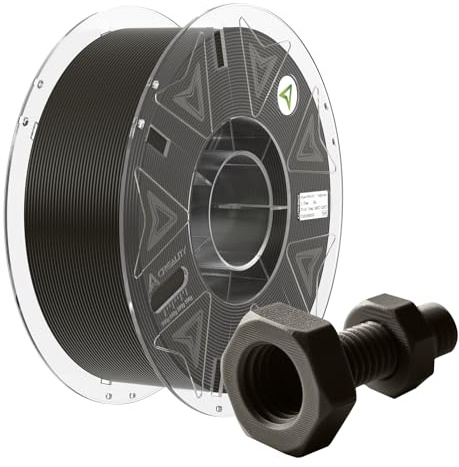 Creality Carbonfaser-PETG-Filament 1,75 mm, Hyper PETG-CF 3D-Druckerfilament, 8% Carbonfaser-verstärktes 3D-Druckermaterial mit RFID, matte Textur, 1 kg