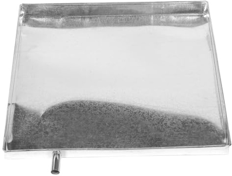 Ipetboom Bac de Récupération D'eau en Plastique et Fer pour Climatiseur Portable, Stable et Résistant, Adapté Utilisation Intérieure et Extérieure