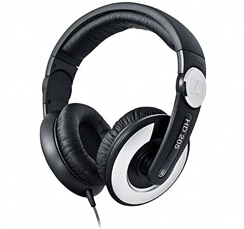 Sennheiser HD 205, Cuffie Chiuse, Nero