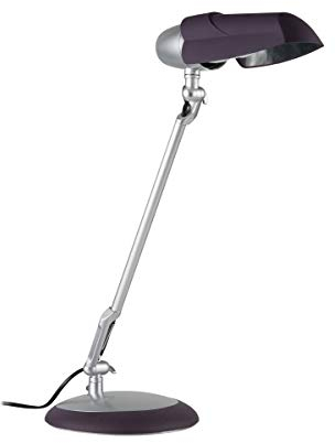 Paulmann 702.46 Schreibtischleuchte, Metall, E27, violett