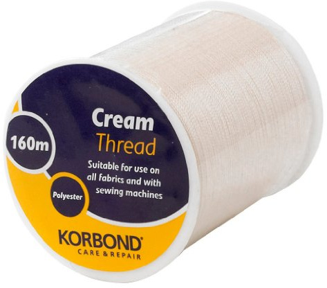 Korbond - Cream Thread - 160 Meters