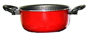 Zanetti Dolomiti Casseruola 2 manici cm.24, ,Alluminio,Rosso