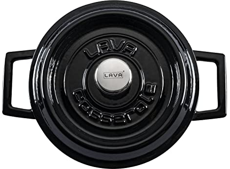 CASSEROLE ROND 160 MM 1.00 LTR LVYTC16K2GR GREY/BLACK