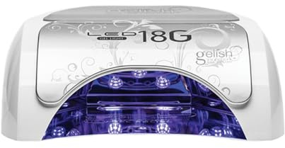 Gelish 18G Classic Professional 36W LED Nail Lamp - Fast Curing Gel Polish Light with Motion Sensor, Preset Timers, EyeShield & Removable Magnetic Tray for Manicure and Pedicure