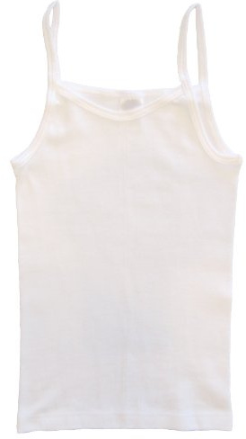 HERMKO 2460 Mädchen Trägerhemd aus 100% Bio-Baumwolle, Naturfaser-Unterhemd BZW. Top