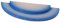 Wolke - 2-stufig - blau - 27x12x2cm / Weihnachtsengel - Original Erzgebirge Engel -Kunstgewerbe Uhlig