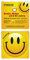 Einladungskarten zum Geburtstag (30 Stück) Smiley Gelb lächeln lustige Gesichter witzig