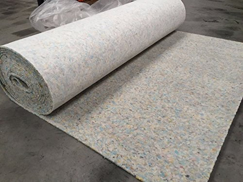 8mm Thick PU Carpet Underlay Rolls | Choose from 30 Sizes | 20m² Total Area | UK Manufactured Quality Luxury Feel