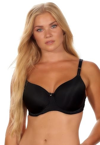 After Eden Damen Recycled Full Cover Fancy Lace Back Bra