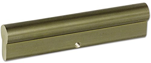 Montagezylinder 130 mm, Messing geschliffen