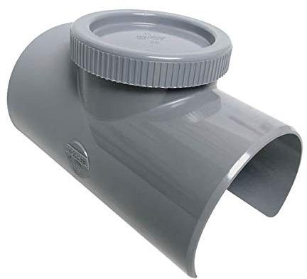 - Raccord PVC évacuation Nicoll - Selle de réparation PVC MF Ø100/90 avec bouchon de visite - Nicoll