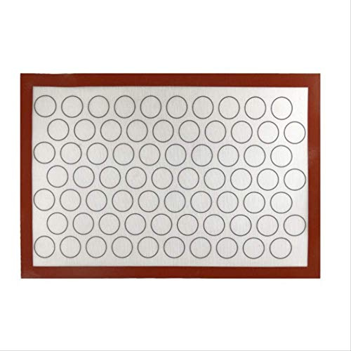 Grantien Silikon Backmatte Backpapier Backing Pad Heat No-Stick Food Safe Macaron Backplatte 400 X 600 X 0,7 Mm