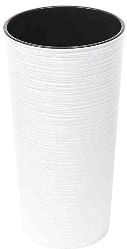 Siena Garden Pflanzgefäß Locon weiß Kunststoff 30 cm