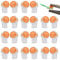 KBNIAN 200 Stück UY Stecker K1 Anschluss UY-Anschluss Klemme Kabel Verbinder mit Dichtungsgel Fettfüllung zum Verbinden von zwei Drähten（Orange + Weiß）
