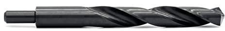 BAER HSS Spiralbohrer (reduzierter Schaft 13mm) 16,50 mm - Stahlbohrer - Bohrer - bohren - Metallbohrer rollgewalzt - Schnellarbeitsstahl