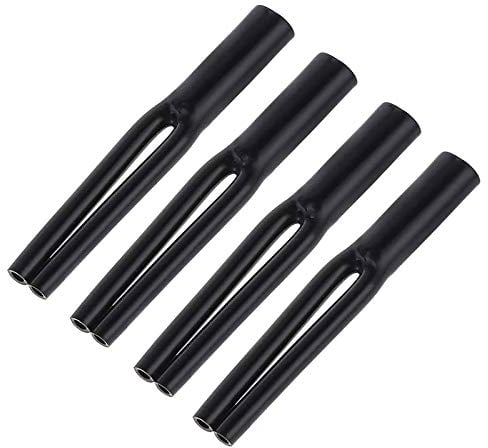 Neutrual Cable Pants, Speaker Wire Pants Y Splitter Pant Boot (⌀10MM-2x 4MM-4PACK) Dressing Up Or Protecting Your Speaker Cables, Audio Subwoofer DIY Accessories