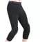 Topeter Basketball Pants with Knee Pads 3/4 Compression Leggings Capri Tights Black 2XL