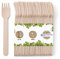 BIOZOYG 1000 forchette monouso in legno I posate monouso posate posate in legno posate monouso posate biodegradabili e compostabili I forche stoviglie posate stabili 14 cm