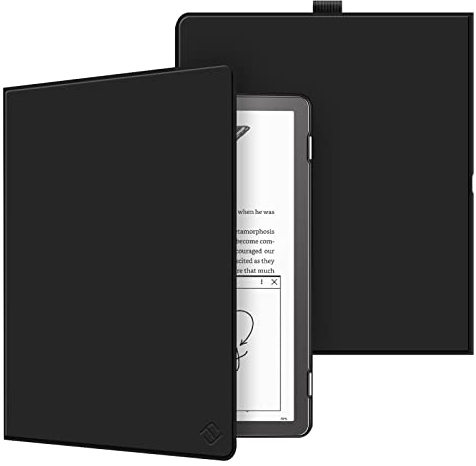 FINTIE Étui pour 10.2 Kindle Scribe 2024/2022 - Coque de Protection Fin et Léger, Housse avec Réveil/Veille Automatique, Noir
