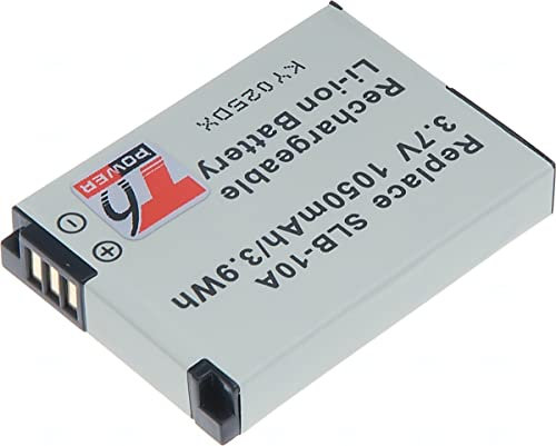 Batterie T6 Power pour SAMSUNG WB500, Li-Ion, 3,7 V, 1050 mAh (3,9 Wh), noir