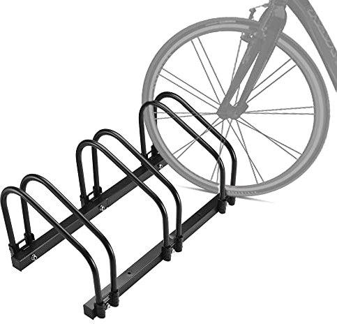 Trimate Bike Stand, 3 Bikes Rack Garage, 2.4 Width for most of Bikes